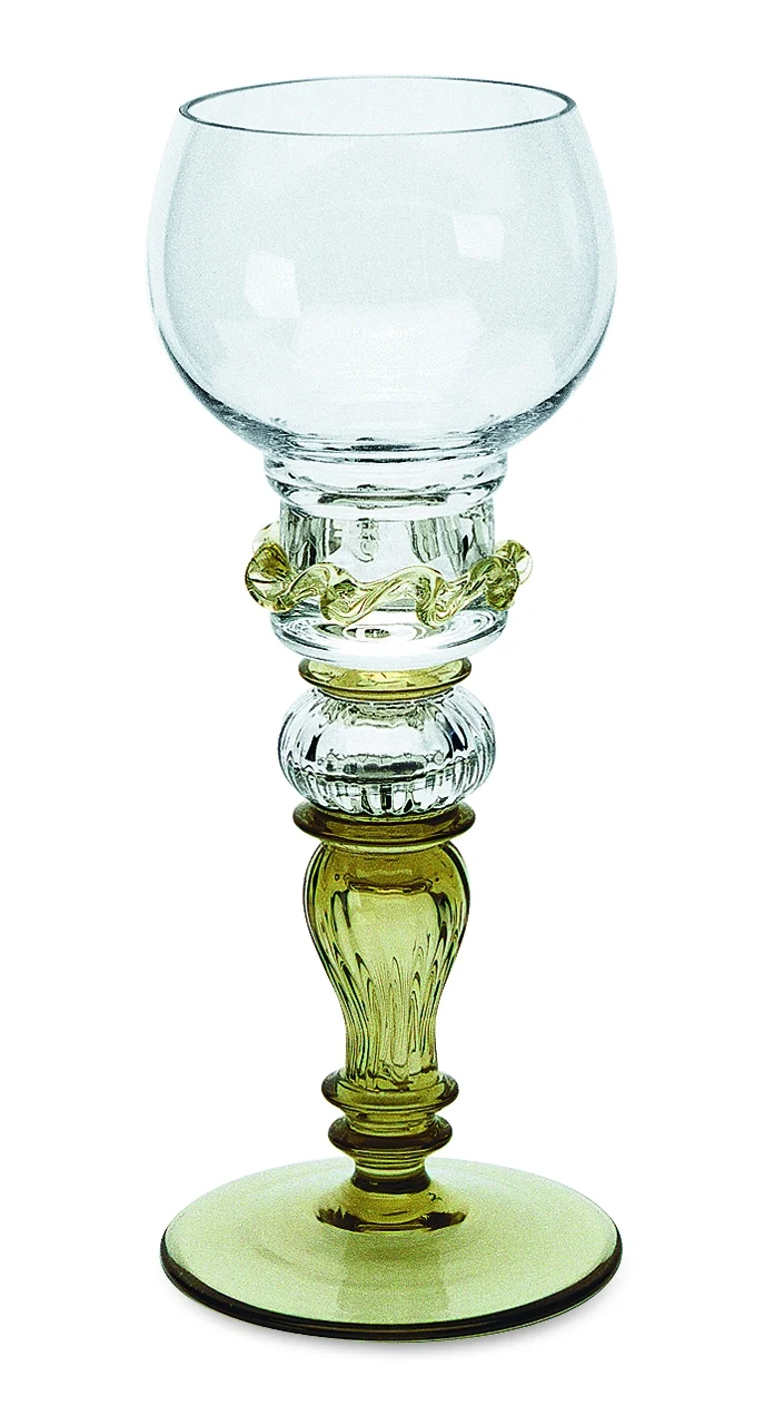 BINGEN klar/antikgrün, glatt - Römer 1/8 l, 189 mm