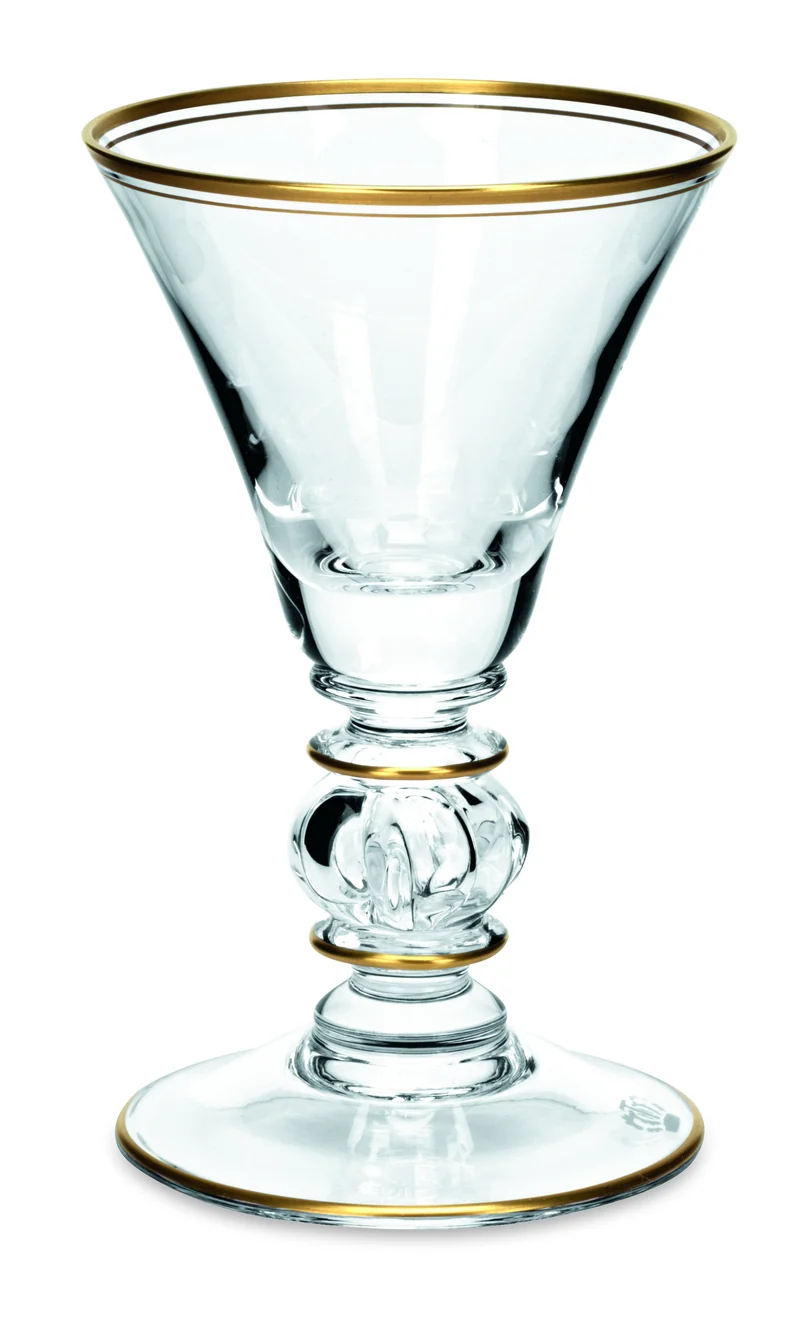 PETERSBURG klar, Goldrand - Likörglas 100 mm