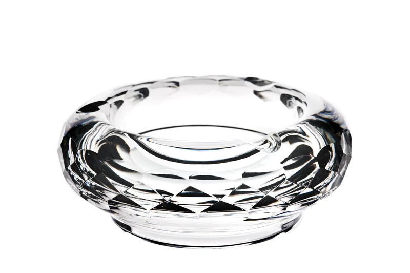 ALEXIS klar, Schliff - Aschenbecher 70 mm, 165 mm Ø
