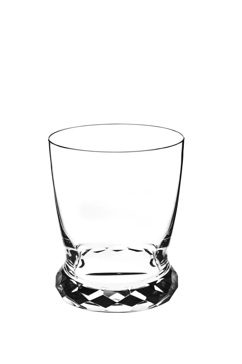 ALEXIS klar, Schliff - Whiskybecher 100 mm