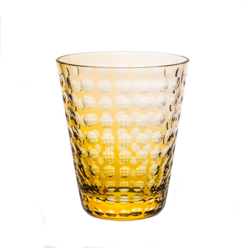 WINTER CRAFT 'Lenses' - mandarin, Becher 107 mm, Kugelschliff