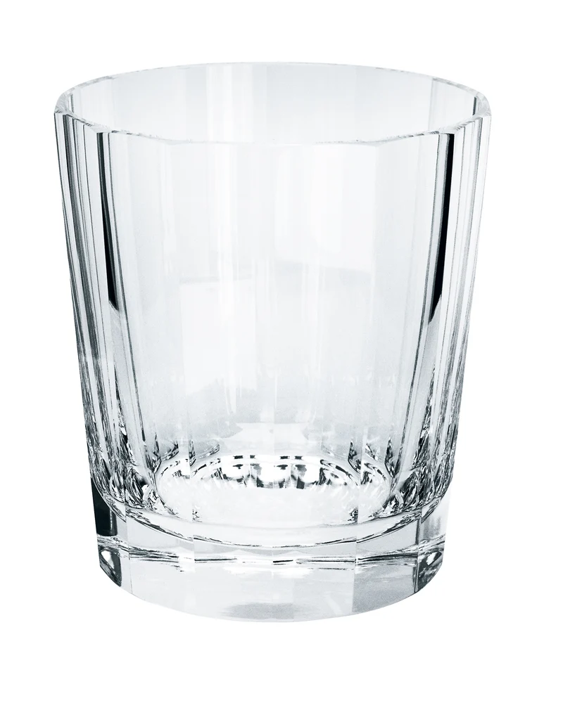 ROLAND klar, polierter Flächenschliff - Whiskybecher 100 mm