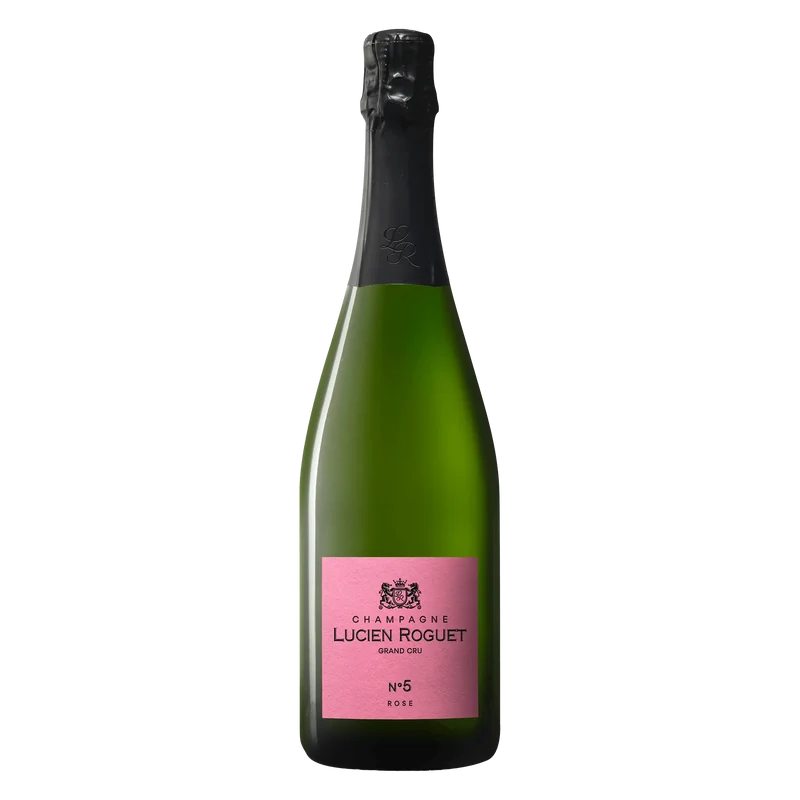 Lucien Roguet Grand Cru Champagne Probierpaket (5 Fl.) + GRATIS Royal Champagnersäbel