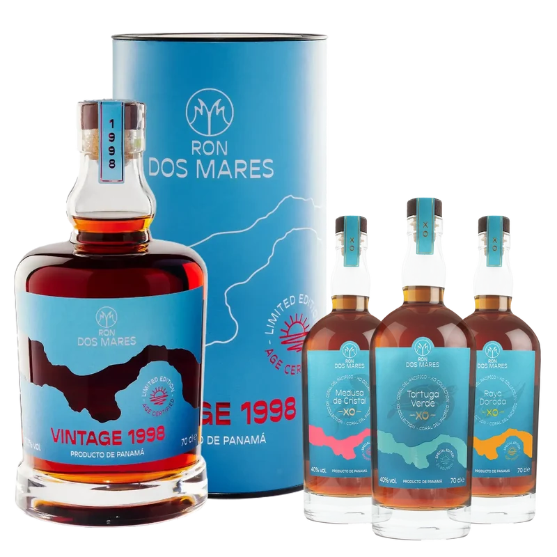 Ron Dos Mares 1998 Vintage Limited Edition 26 år + GRATIS XO