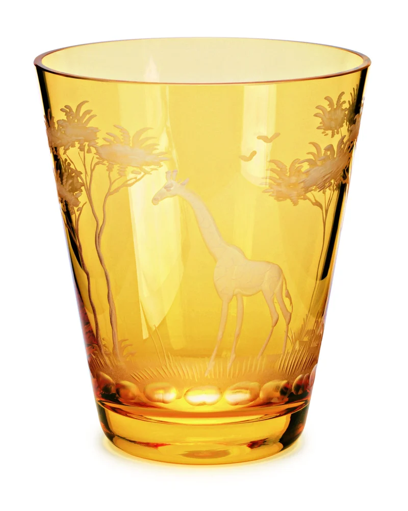 KILIMANDSCHARO mandarin, Gravur 'Giraffe' - Becher 107 mm