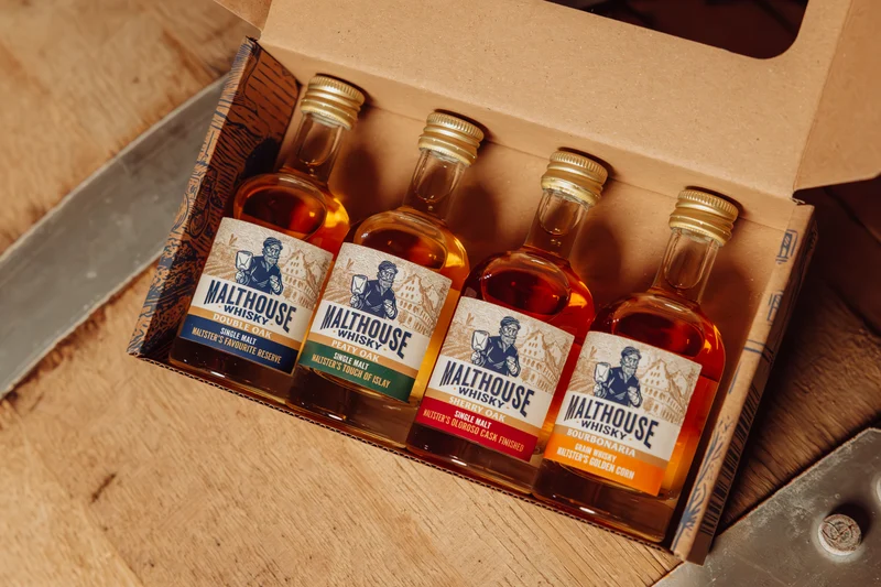 MALTHOUSE Whisky Tasting Set - 4 Sorten á 5 cl