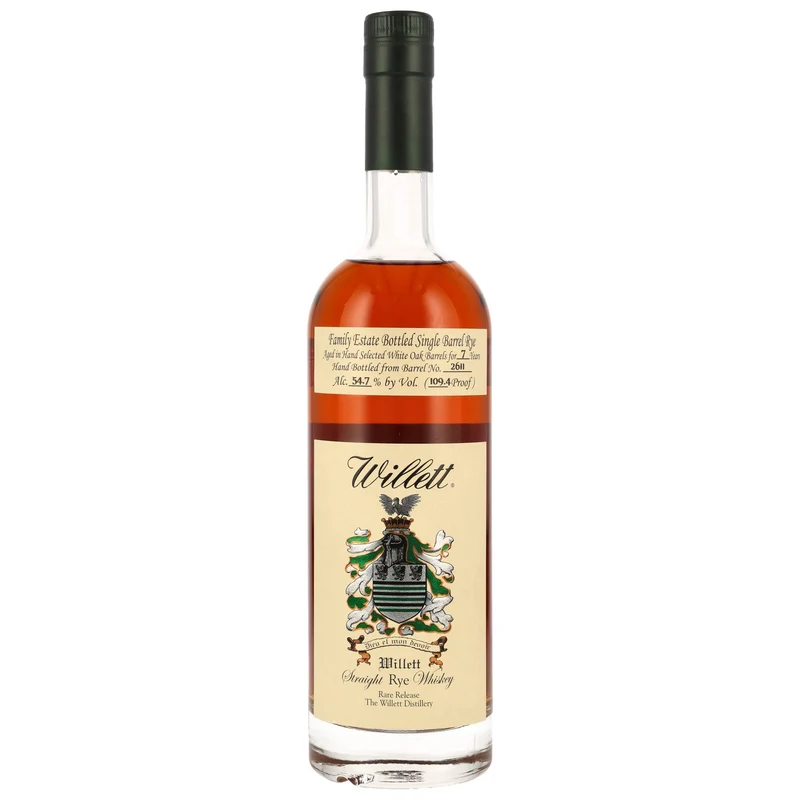 Willett | 7 Jahre | Single Barrel #2611 | Family Estate Rye Whiskey | WuDram | 54,7%
