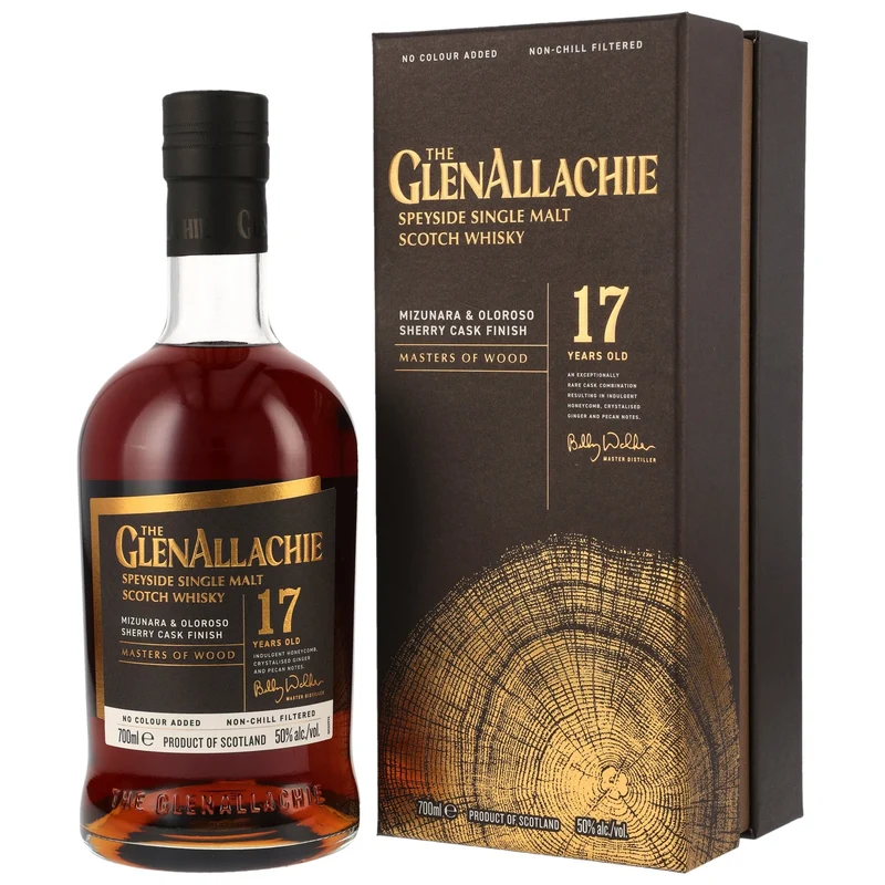GlenAllachie | 17 Jahre | 2009/2024 | Mizunara & Oloroso Finish | 50%