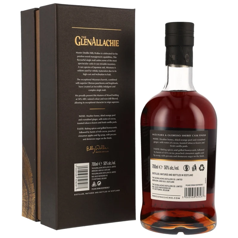 GlenAllachie | 17 Jahre | 2009/2024 | Mizunara & Oloroso Finish | 50%