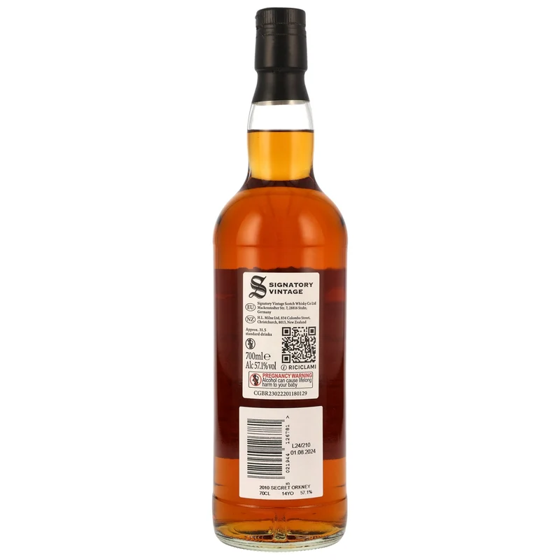 Secret Orkney | 100 Proof Edition #23 | Signatory Vintage | 2010/2024 | 14 Jahre | 57,1%