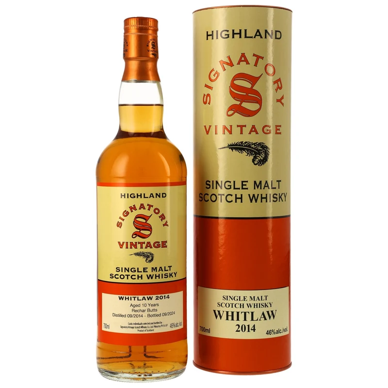 Whitlaw | 10 Jahre | 2014/2024 | Signatory Vintage | 46%