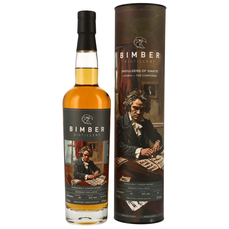 Bimber | Bourbon Cask #402 | Germany Edition 2024 - Shoulders of Giants Ludwig | 58,7%