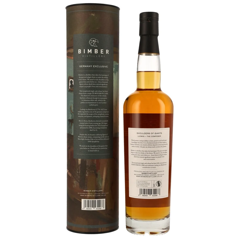 Bimber | Bourbon Cask #402 | Germany Edition 2024 - Shoulders of Giants Ludwig | 58,7%
