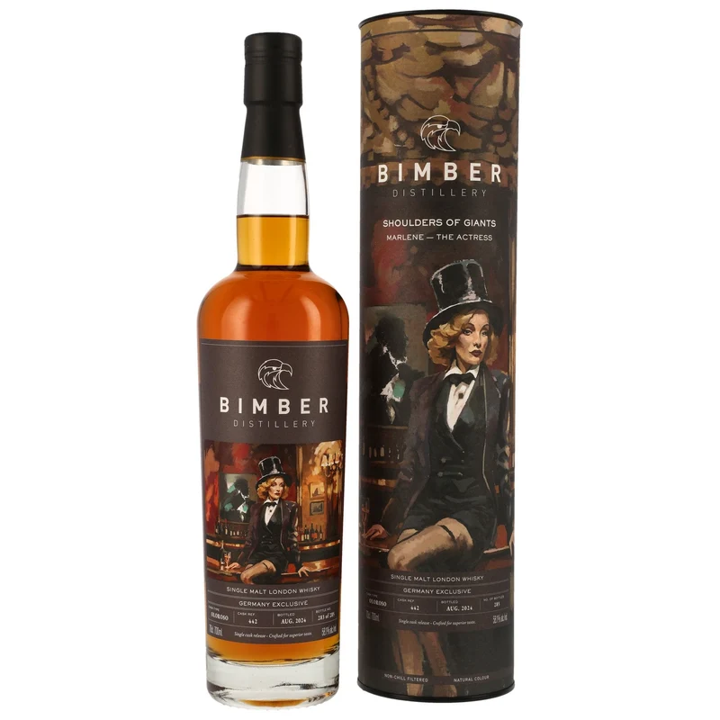 Bimber | Oloroso Cask #442 | Germany Edition 2024 - Shoulders of Giants Marlene | 58,1%