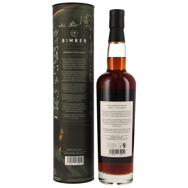 Bimber | Tawny Port Cask #304/8 | Germany Edition 2024: Shoulders of Giants Albert | 58,3%