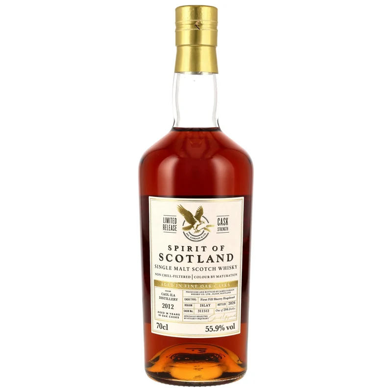 Caol Ila 2012/2026 14 Jahre G&M Spirit of Scotland #311512 55,9% vol. 700ml