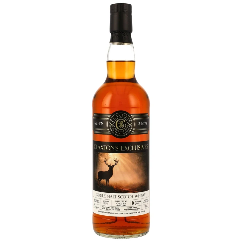 Caol Ila 2016/2026 10 y.o. Claxton's Exclusives PX Sherry Cask 55,7% vol. 700ml