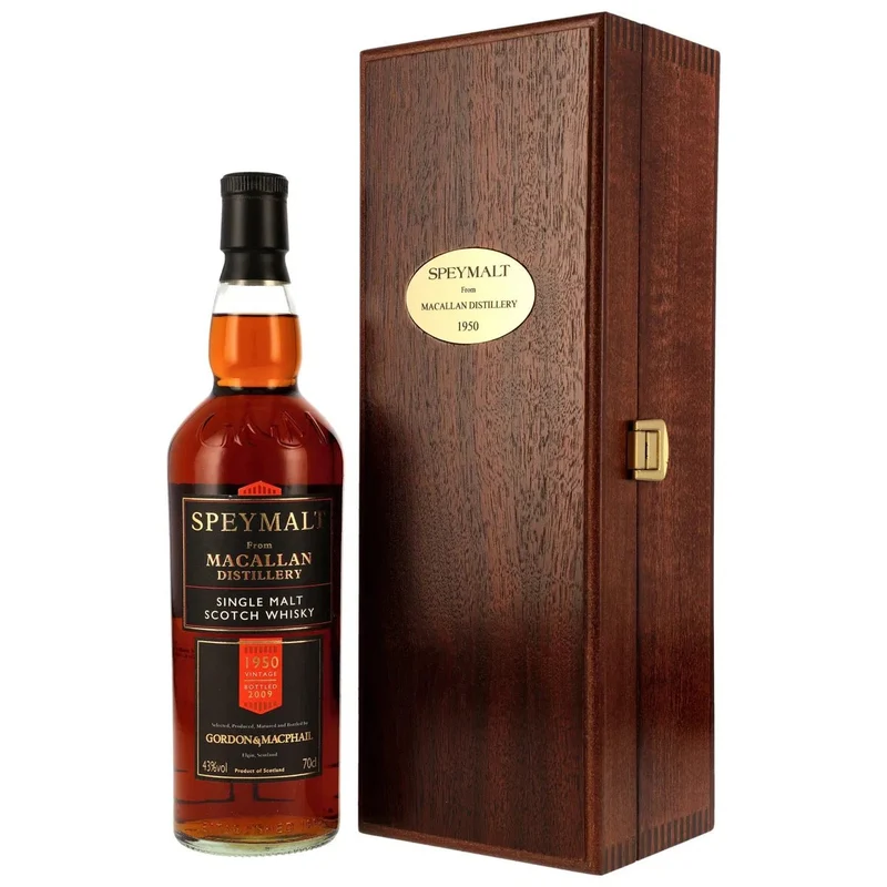 Macallan 1950/2009 Single Speymalt - Refill Sherry Butt G&M 43,0% vol. 700ml