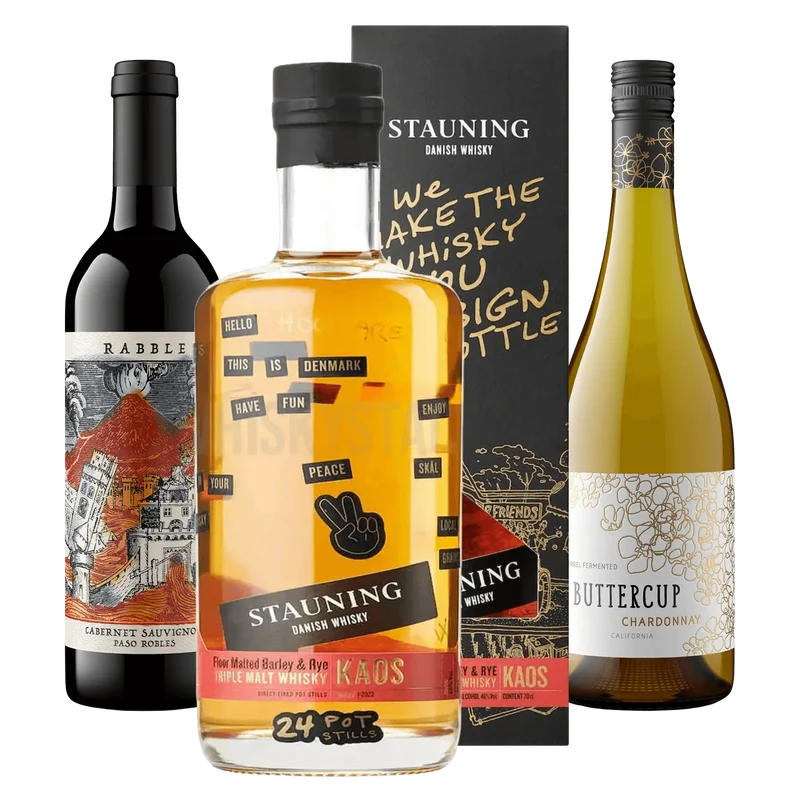 Lieblingswein mit dänischem Whisky