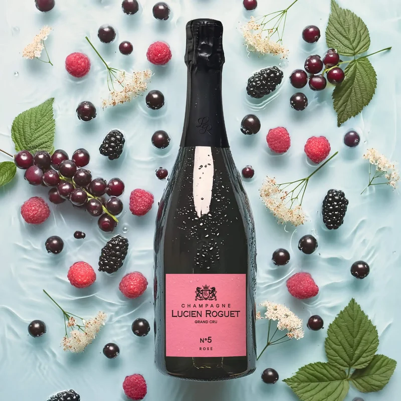 Lucien Roguet No. 5 Rose Grand Cru Champagne