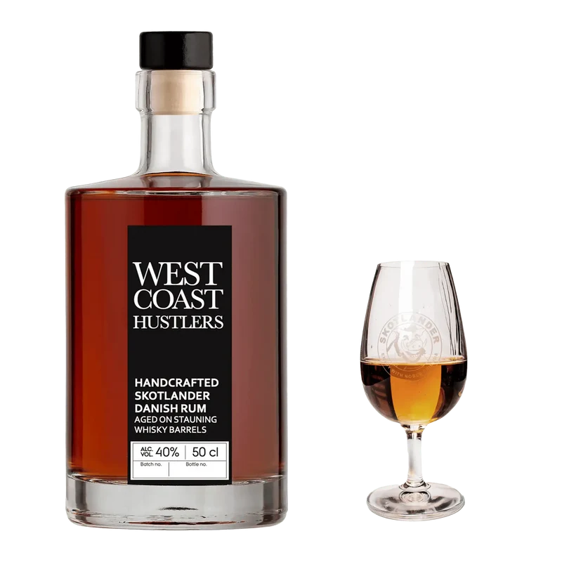 Skotlander West Coast Hustlers Rum & Skotlander Rumglas