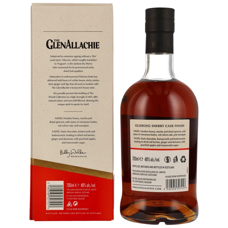 GlenAllachie | 9 Jahre | Limited Edition | Oloroso Cask Finish | The Wood Collection | 48%