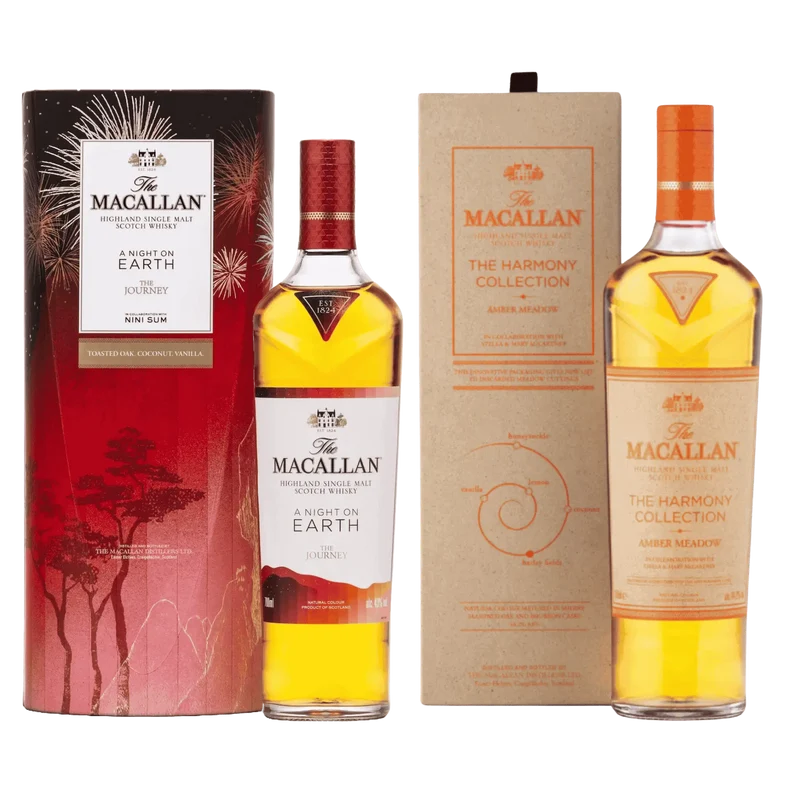 Macallan Harmony Collection Amber Meadow & A Night On Earth – The Journey