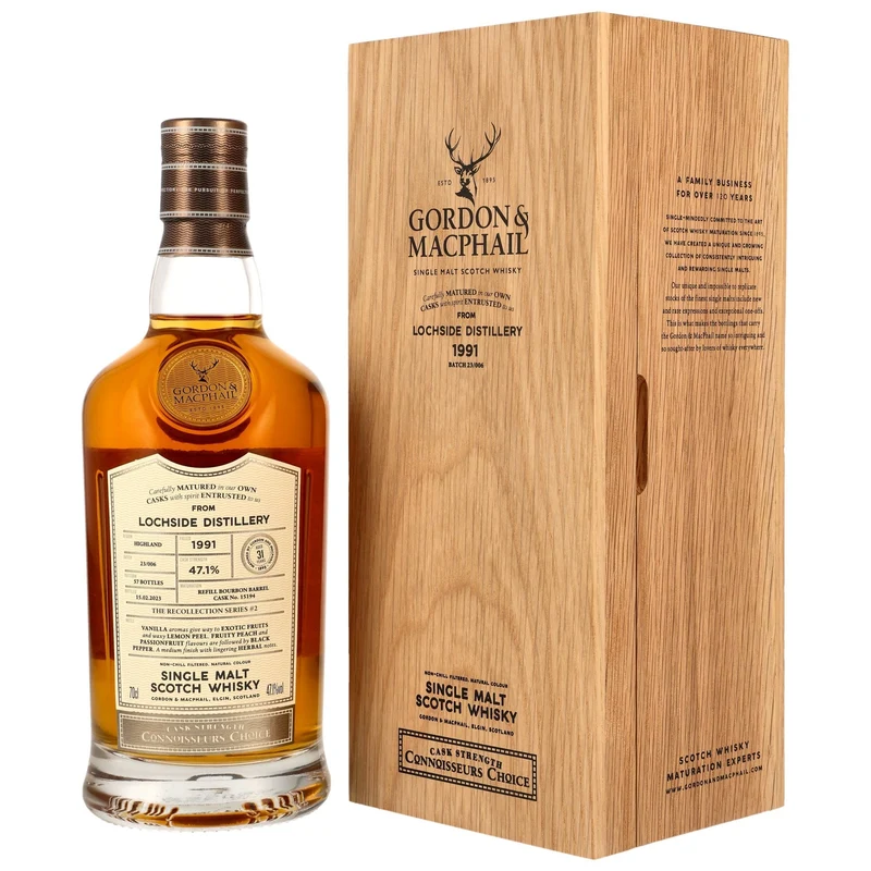 Lochside 1991/2023 31 Jahre #15194 G&M Connoisseurs Choice 47,1% vol. 700ml