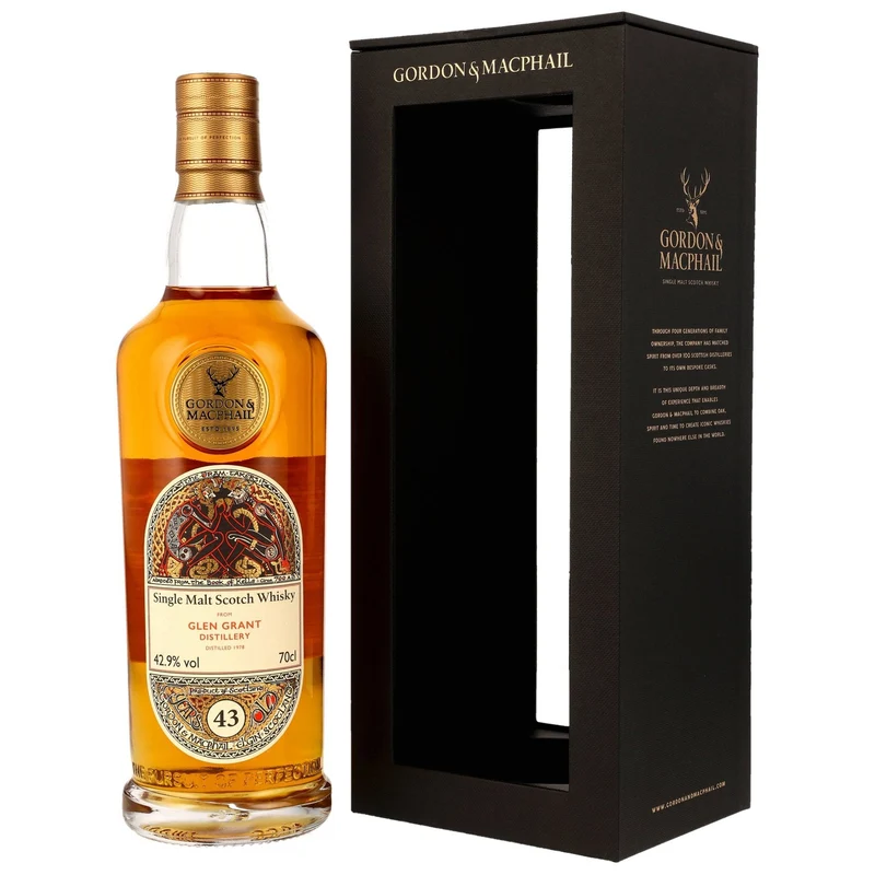Glen Grant 1978/2022 43 Jahre #20953 G&M Dram Takers Collection 42,9% vol. 700ml