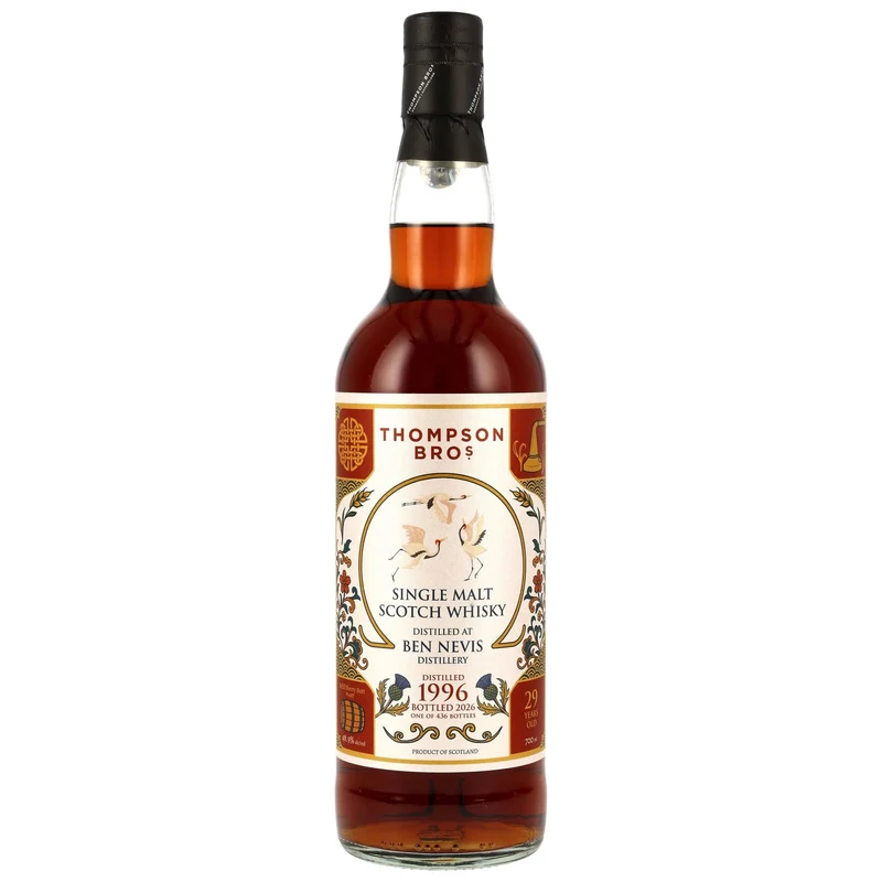 Ben Nevis 1996/2026 29 Jahre Refill Sherry Butt #1497 Thompson Bros. 48,9% vol. 700ml