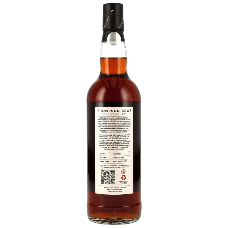 Ben Nevis 1996/2026 29 Jahre Refill Sherry Butt #1497 Thompson Bros. 48,9% vol. 700ml