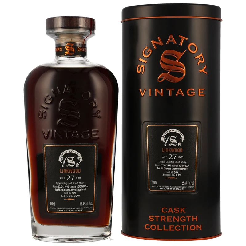 Linkwood | Signatory Vintage | 27 Jahre | 1997/2024 | Oloroso Sherry #20/4 | 55,4%