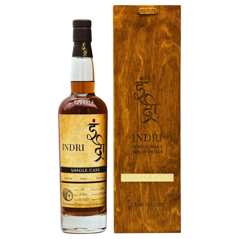 Indri | Single Cask Wine #226 | 7 Jahre | Indian Whisky | 58,5%
