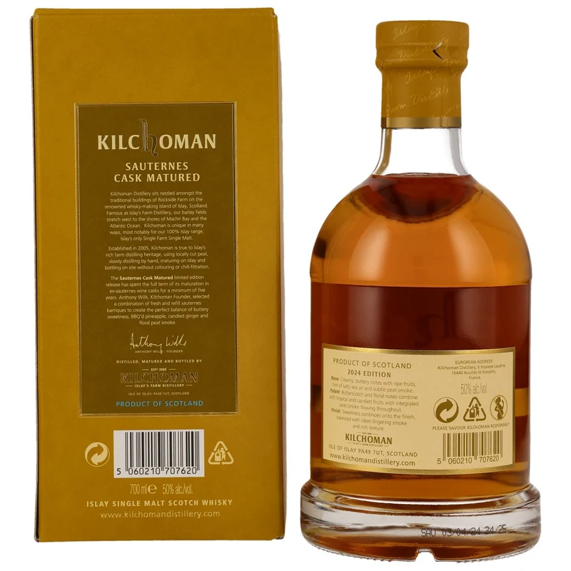 Kilchoman | Sauternes Cask Matured 2024 | Limited Edition | 50%