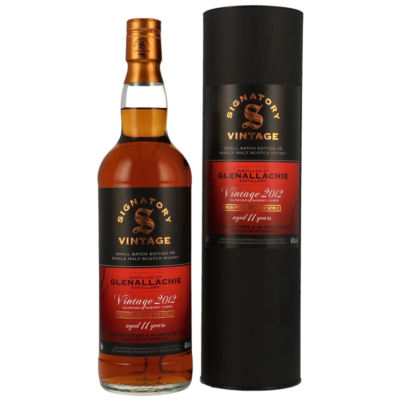 GlenAllachie | Small Batch Edition #8 | 2012/2024 | Signatory Vintage | 48,2%