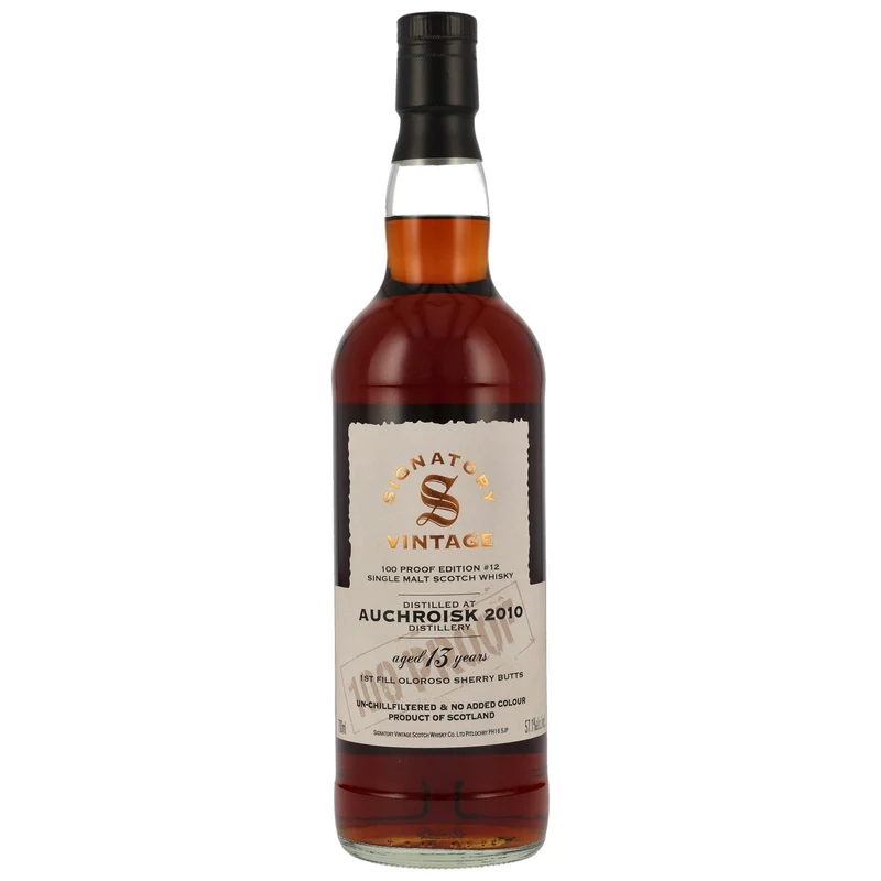 Auchroisk | 100 Proof Edition #12 | Signatory Vintage | 2010/2024 | 13 Jahre | 57,1%