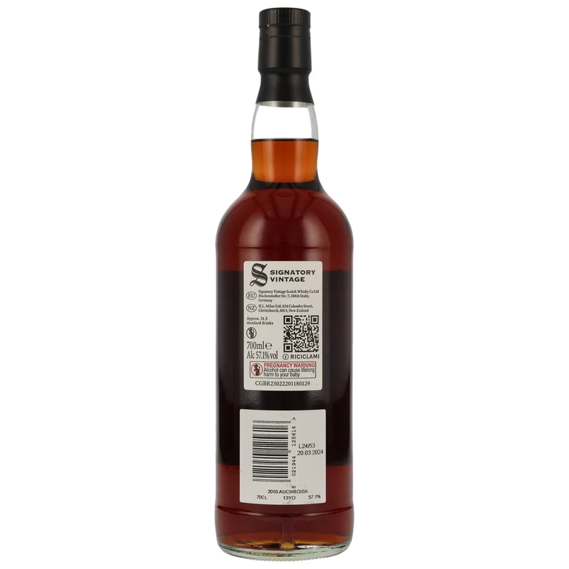 Auchroisk | 100 Proof Edition #12 | Signatory Vintage | 2010/2024 | 13 Jahre | 57,1%