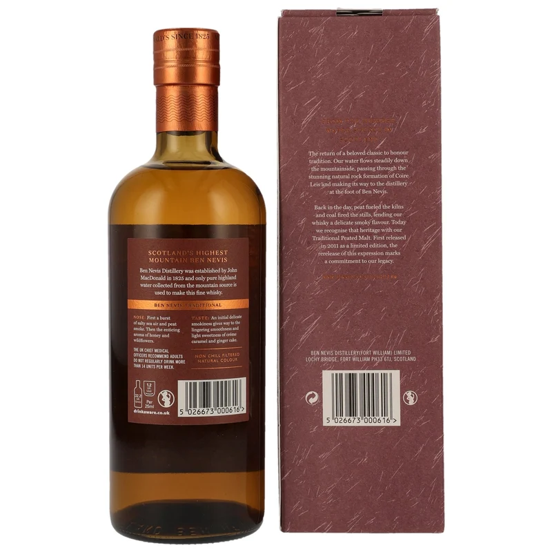 Ben Nevis | Traditional Peated Malt | 46%
