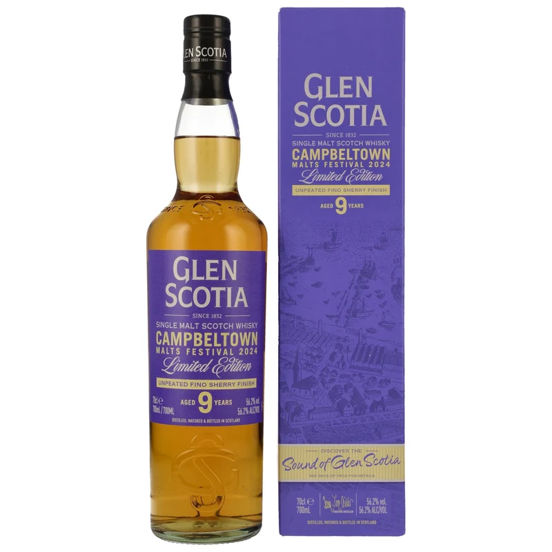 Glen Scotia | Campbeltown Malts Festival 2024 | 9 Jahre | 56,2%