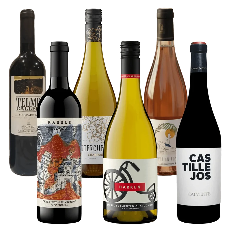 Tasting Set: 6 Weine aus den USA, Spanien und Frankreich