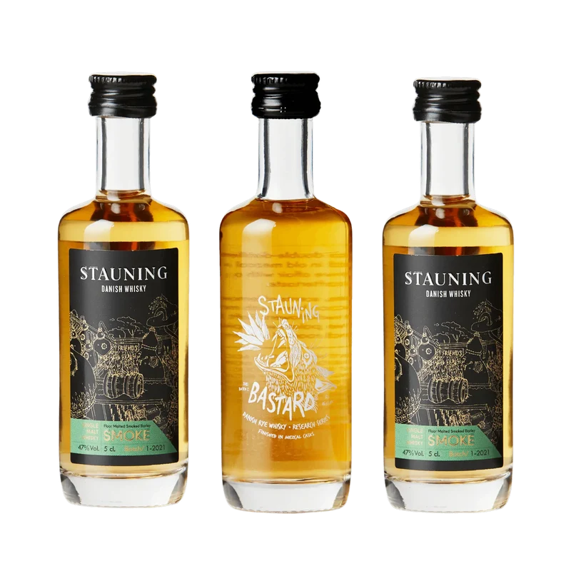 Stauning Whisky Tasting Set – 2 x Smoke und 1 x Bastard