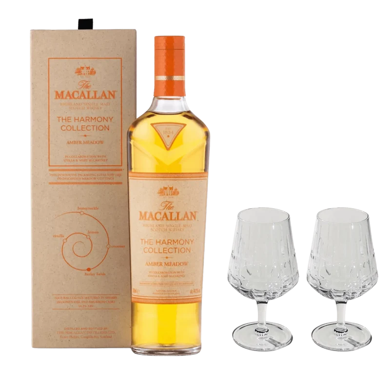Macallan Harmony Amber Meadow & The Mancave Set