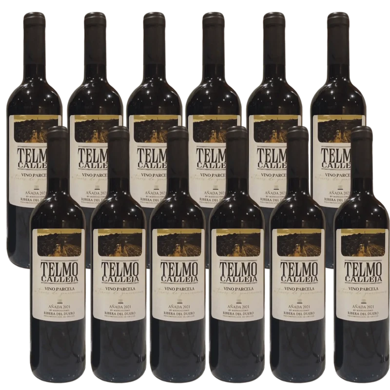 12 Flaschen Telmo Calleja Ribera del Duero Rotwein