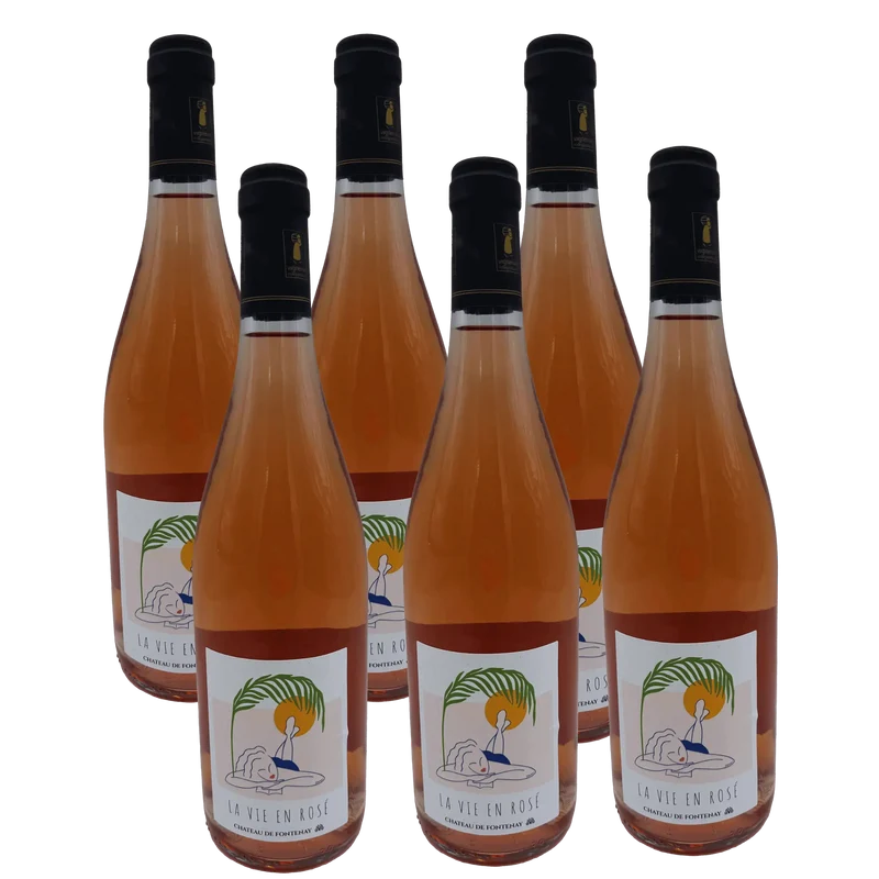 6 Flaschen - La Vie en Rosé