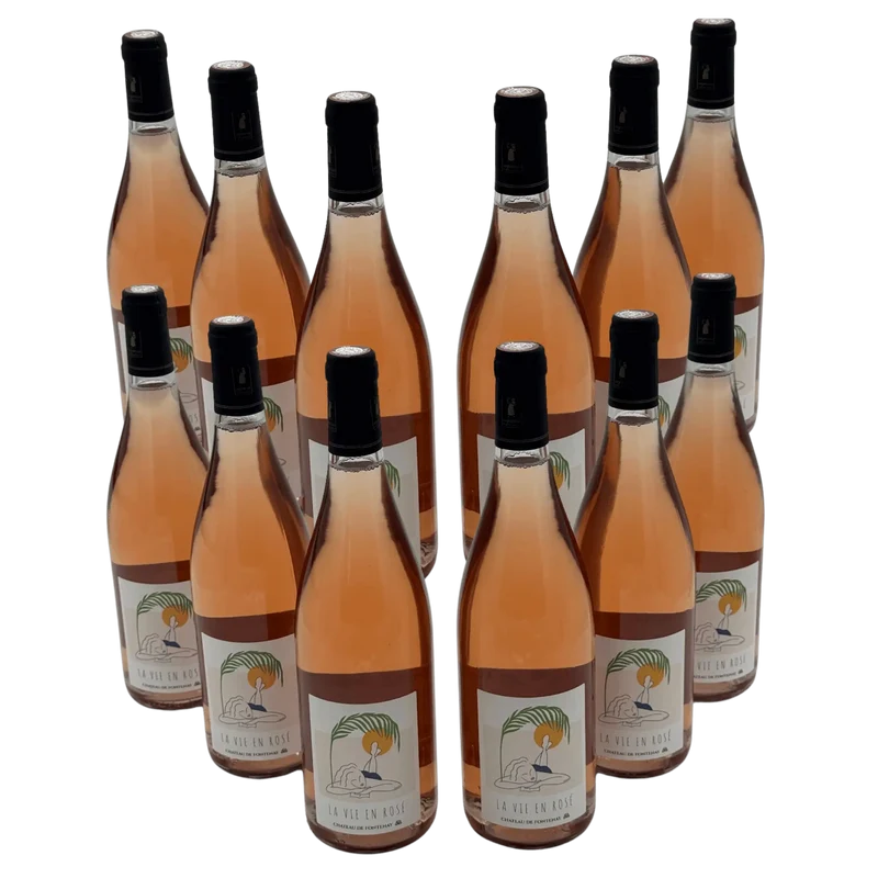 12 Flaschen - La Vie en Rosé