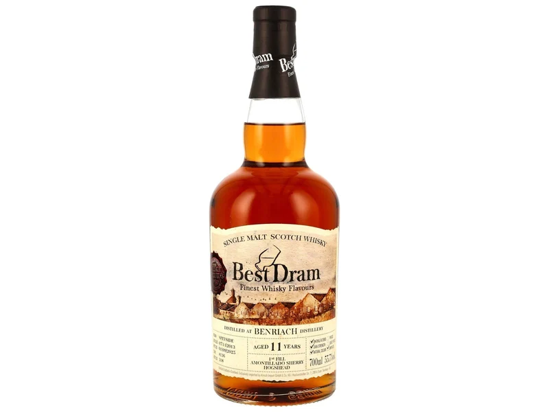 Benriach 2013/2025 – Amontillado Sherry Hogshead Best Dram #136 55,7% vol. 700ml