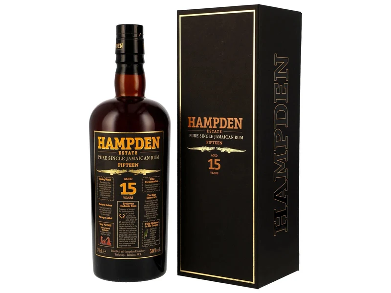 Hampden Estate 15 Jahre – Pure Single Jamaican Rum 50% vol. 700ml
