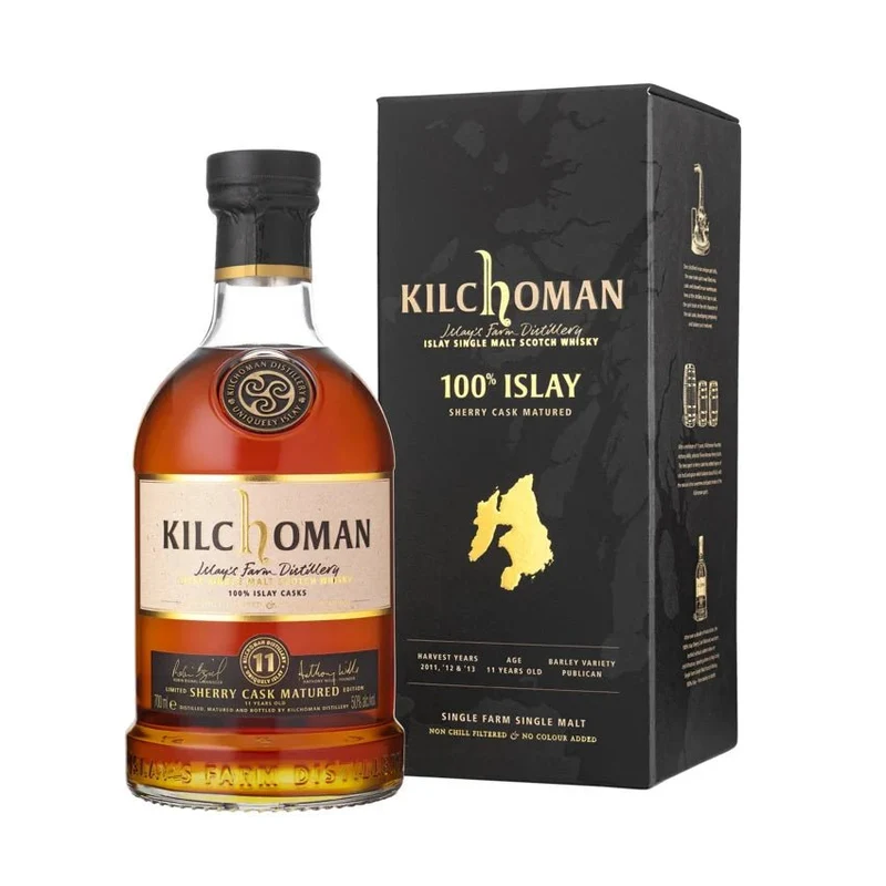 Kilchoman 100% Islay 11 Jahre Sherry Cask Matured 50% Vol. 700ml