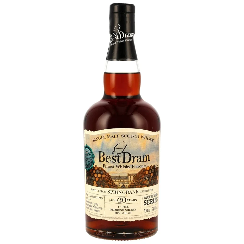 Springbank 20 y.o. 1st Fill Oloroso Sherry Cask - The Awakening Series (Best Dram) 54,6% vol 700ml