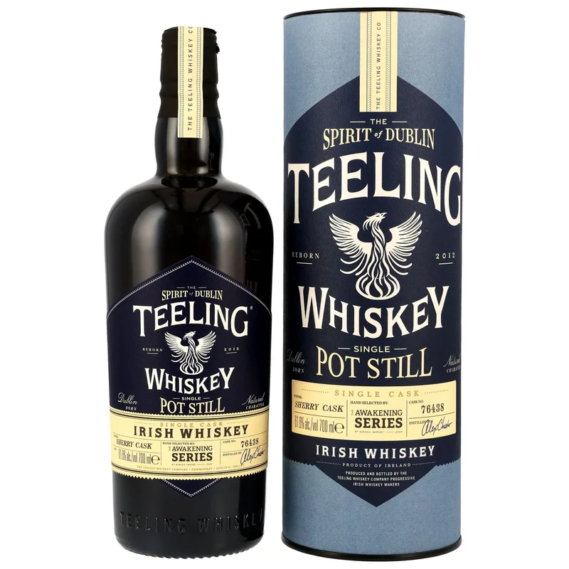 Teeling Single Sherry Cask #76438- The Awakening Series 61,6% vol. 700ml